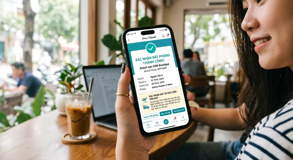 hướng dẫn đặt phòng khách sạn gần sân bay Tân Sơn Nhất