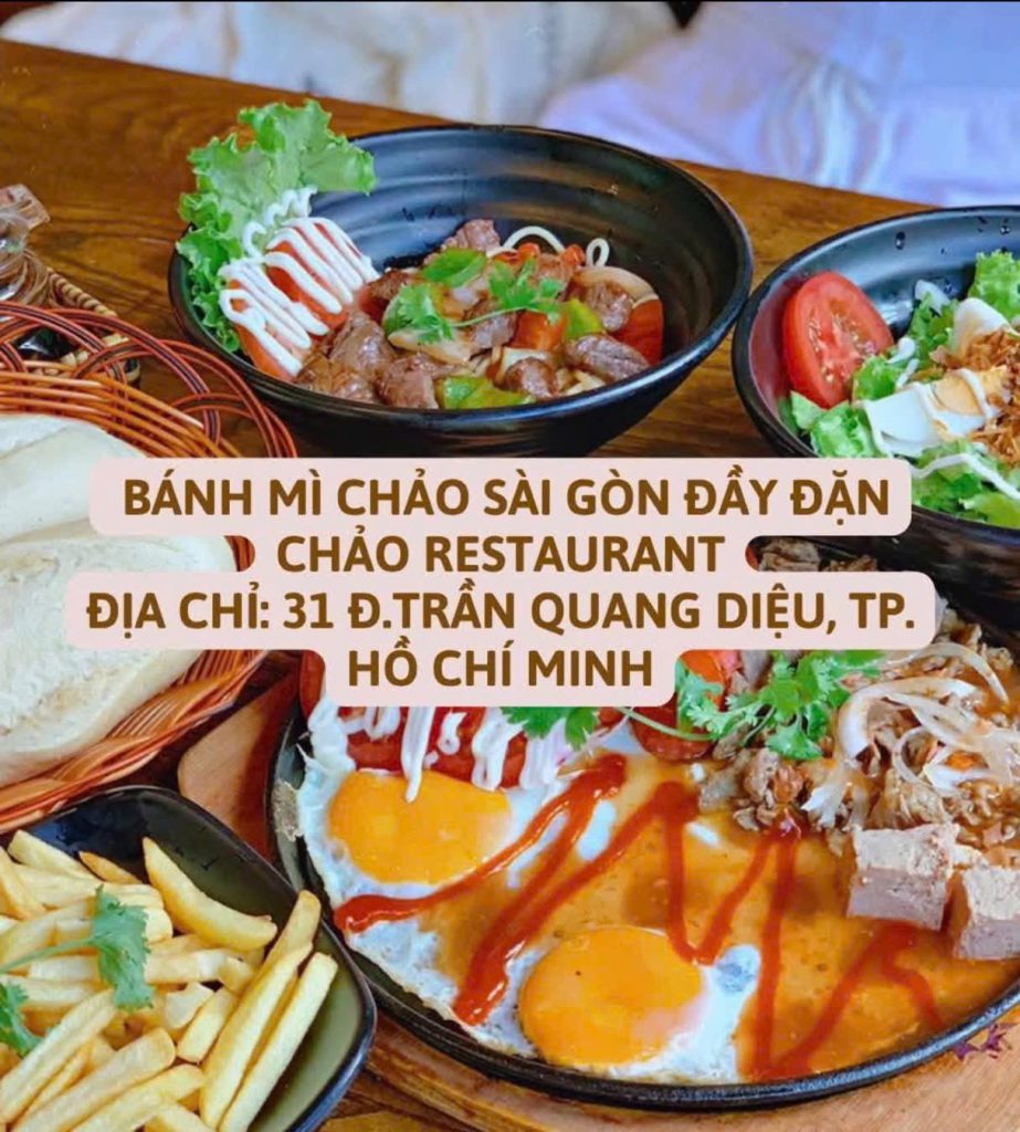 Quán ăn sáng ngon Sài Gòn chất lượng và nổi tiếng