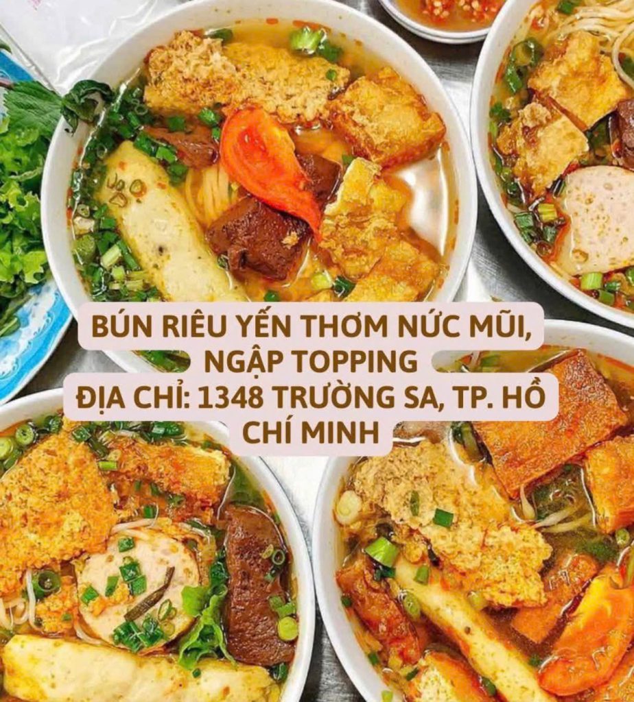 Quán ăn sáng ngon Sài Gòn chất lượng và nổi tiếng