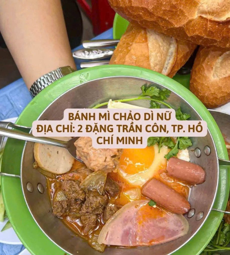 Quán ăn sáng ngon Sài Gòn chất lượng và nổi tiếng